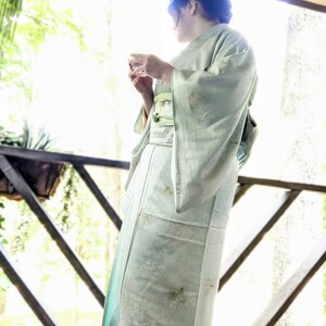 Long silk kimono main image 1