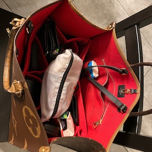 lv on the go purse organizer