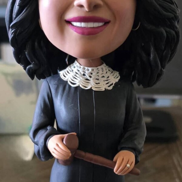 Cute Girl Bobblehead - Custom Child Gift Figurine Doll main image 1
