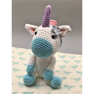 あみぐるみ編み図 - ユニコーン馬オーロラ（英語のみ） - Etsy 日本