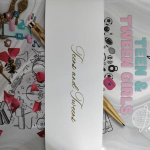 Belly Bands on Paper card and Vellum Belly Bands, Gold Rosegold silver foil