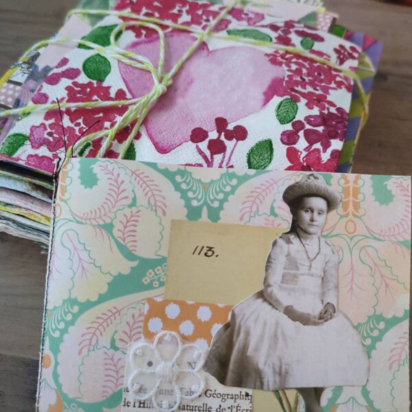 Altered Sewing Pattern Journals - Etsy