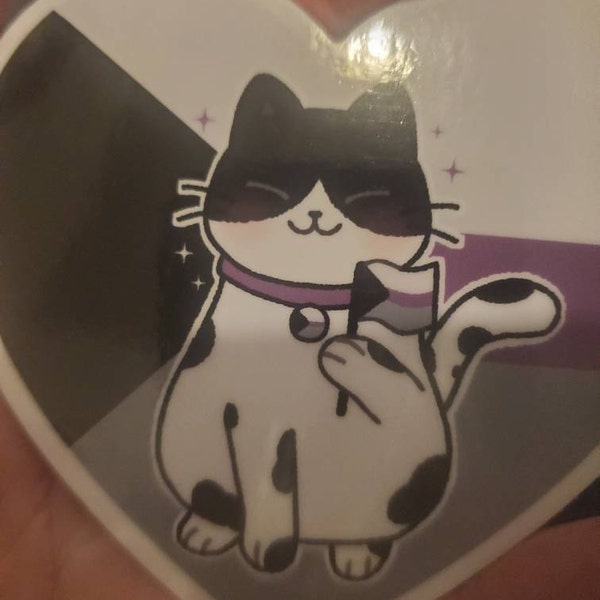Purr-ide Stickers | Pride Cat Vinyl Stickers | LGBTQ, Gay, Lesbian ...
