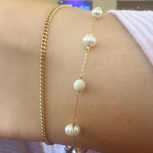 18K Gold Twst Anklet | Sngapore Chan Anklet, Gold Twsted Chan Anklet, Stylsh Anklet, WATER