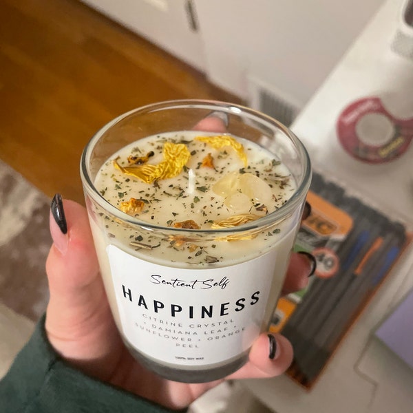 Herbal Intention Candles | Scented Intention Candle | Intention Candle ...