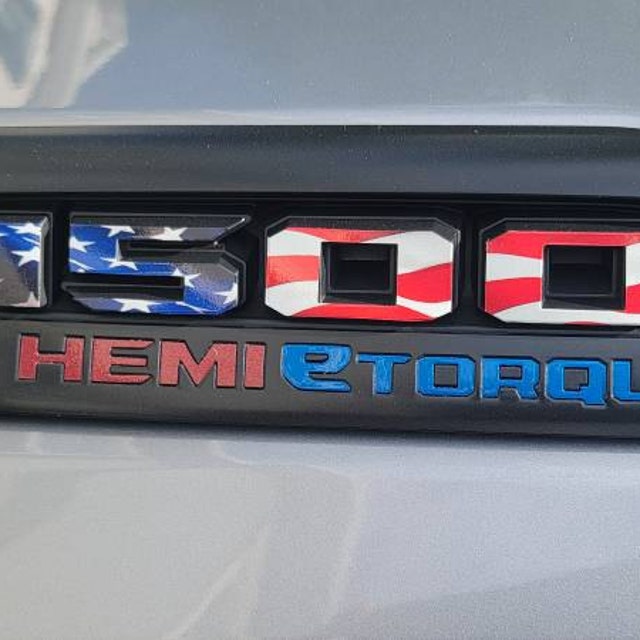 Premium Cast Vinyl Decals for 2019-2022 RAM 2500/3500 Hood x2
