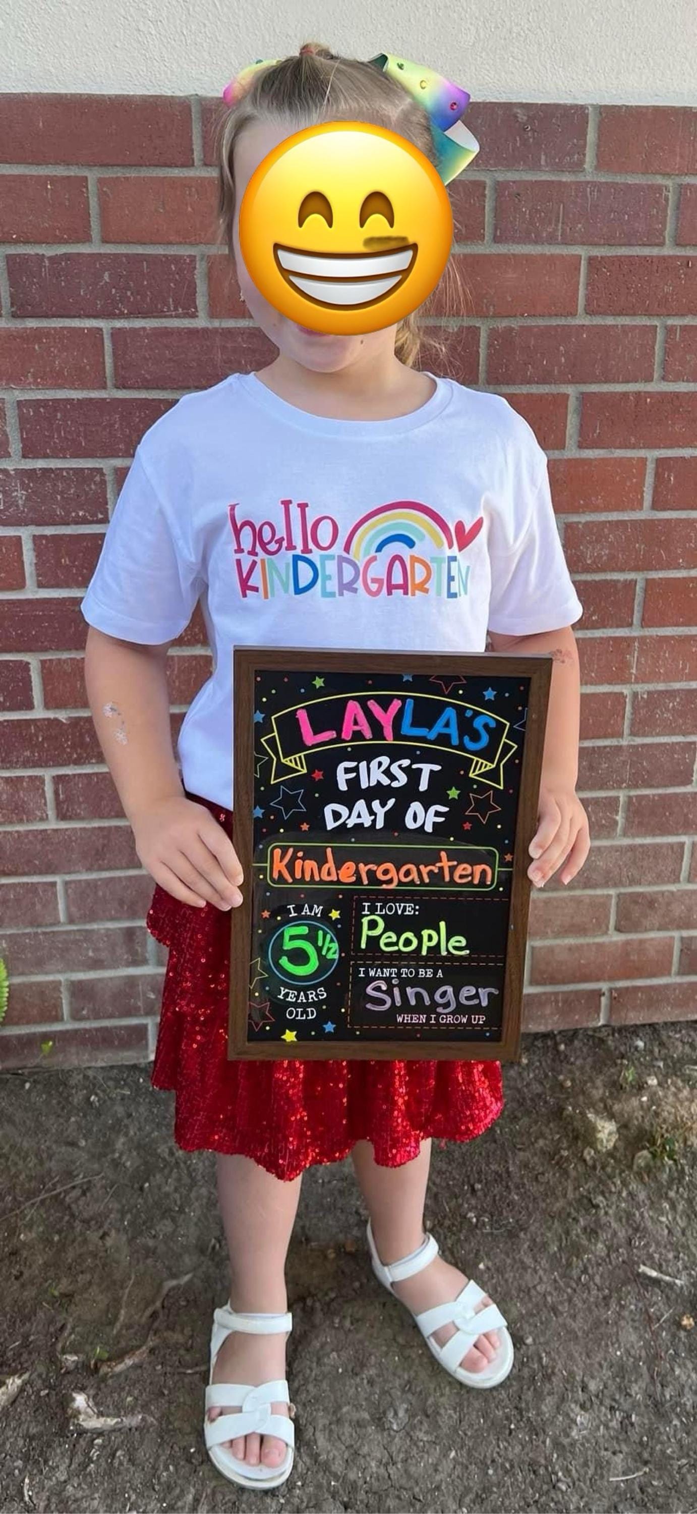 Hello Kindergarten Shirt | Kindergarten Student Shirt, First Day of School Shirt, Back To School Shirt, Kindergarten Shirts, Students Shirt