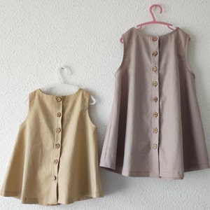 EASY FUN Dress PDF Sewing Pattern / Smock Dress / Newborn to 12 Years ...