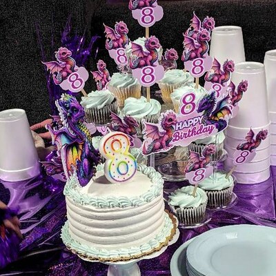 80's Cake Toppers /vintage Cake Toppers / Retro Party / 1980's Party