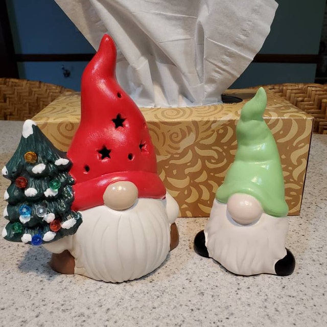Ceramic Christmas Tree Gnome – Now and Then of Rockmart, Inc