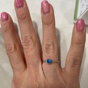 Customer photo from Jessi, Mini Raw Australian Opal Ring