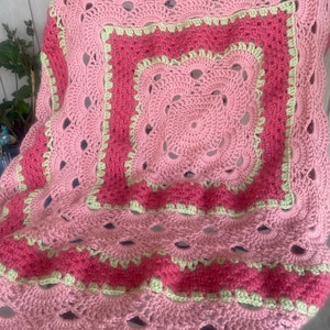 Grandma's German Shells Blanket Pattern / PDF Instant Download ...