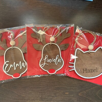 Angel Ornament Personalized Angel Custom Name Christmas - Etsy