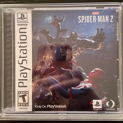Spider-man PS4 Custom PS1 Inspired Case - Etsy