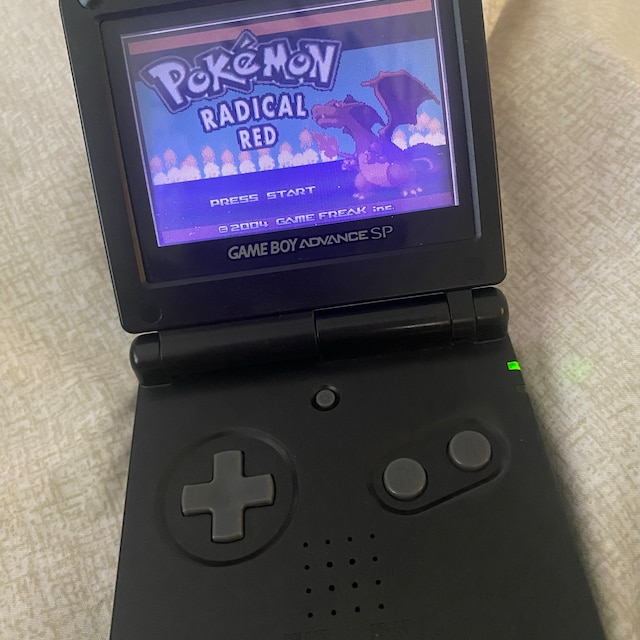 Pokemon radical Red W/ Box GBA ROM 