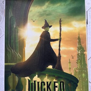 Wicked Movie Canvas Poster, Wall Art Decor, Home Decor, No Frame 