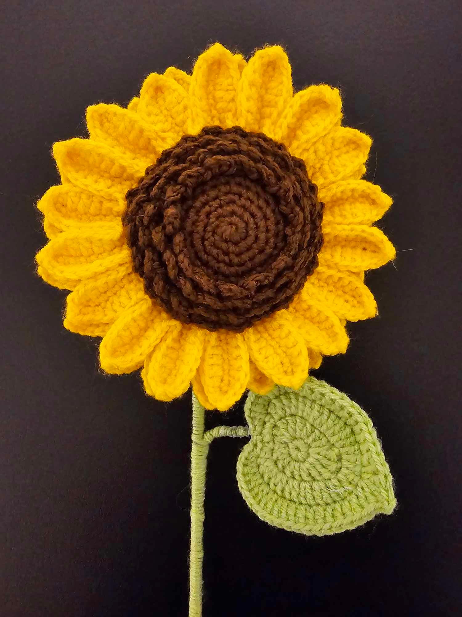 Sunflower Crochet Pattern, Crochet Flower Bouquet Pattern, Crochet Flower Pattern, Wedding Flower