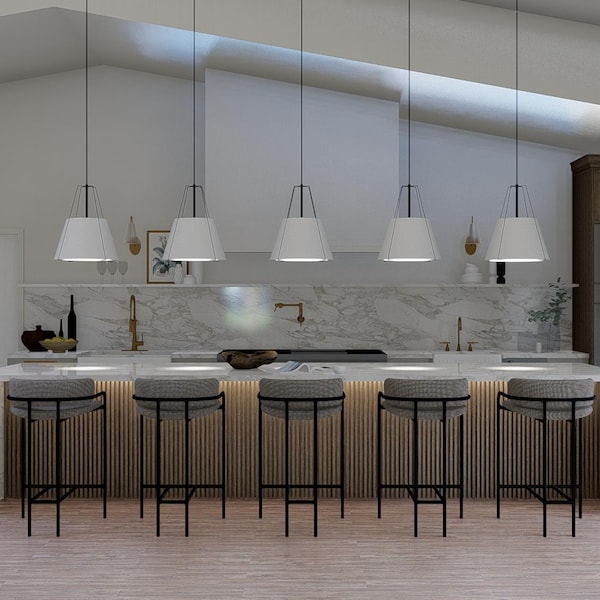 Custom Kitchen Interior Design, 3D Rendering, Interior Visualization ...