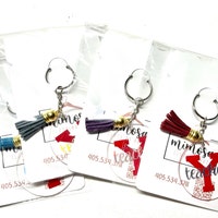 45 Keyring Display Card Svg Bundle, Keyring Display Card Template ...