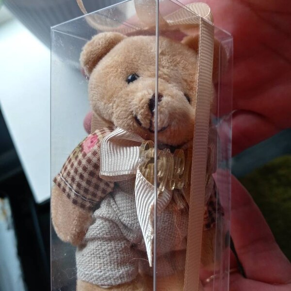 Personalized Graduation Teddy Bear Keychain Favors, College Graduation ...