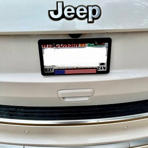 Sell PROUD GERMAN AMERICAN FLAGS LICENSE PLATE FRAME GERMANY PRIDE SUV AUTO TAG In Palm Harbor - Foto 3