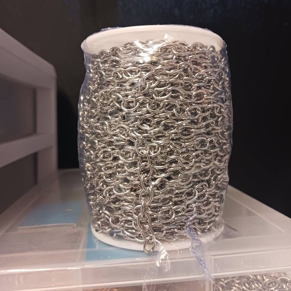 Stainless Steel Jewelry Chain, Non Tarnish Chain, Hypoallergenic, 8x6mm ...