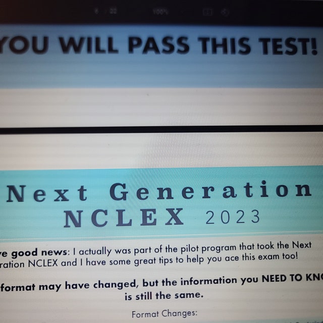 Next Generation NCLEX Review 27 Pages 