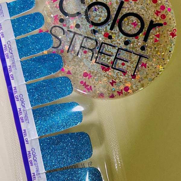 PINK WARRIOR by Color Street Nail Strips Retired Etsy