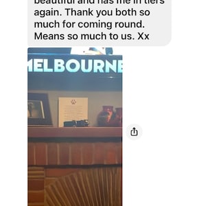 Sandra added a photo of their purchase