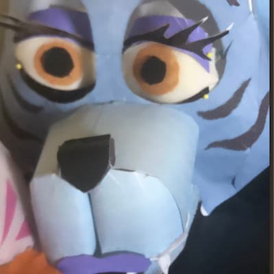 Freddy Furry Full Wearable Head Template for EVA Foam - Etsy
