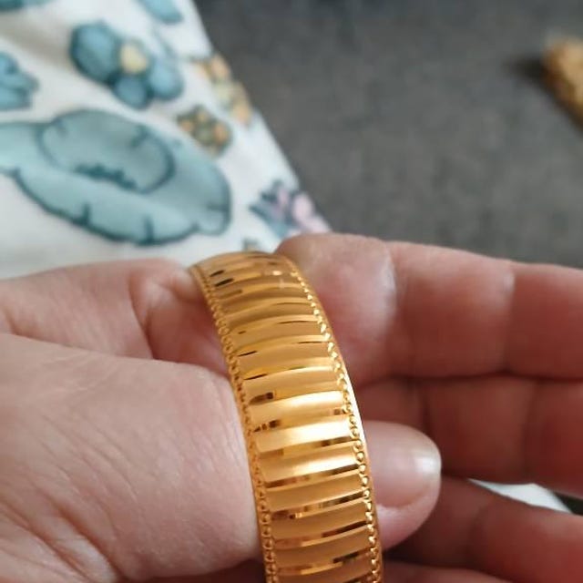 Goede Vintage Grote Ring Antiek Goud Kleur Mozaïek... - Grandado