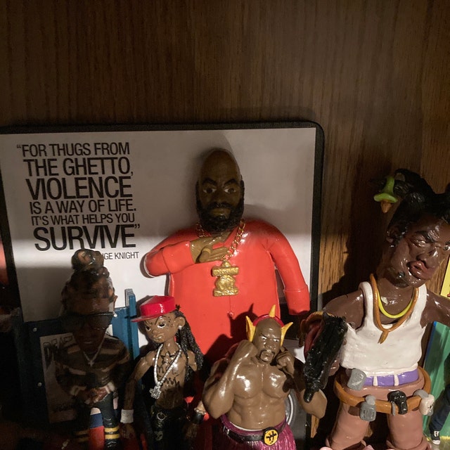 Figurine - Action Figure Suge Knight Chair Death Row Records