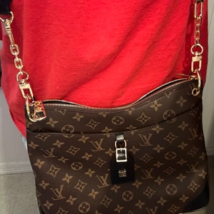 Luxurious Strap Extender Accessory for Louis Vuitton & More - Elongated Box  Chain with U-shape Clip