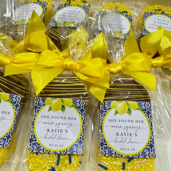 She Found Her Main Squeeze Printable Tags, Italian Positano Blue Tile ...