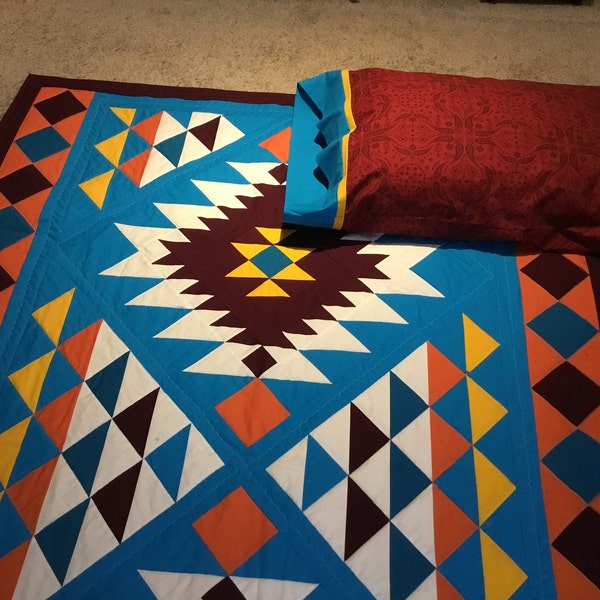 Quilt Pattern - Navajo Indian / Native American/southwest Inspired ...