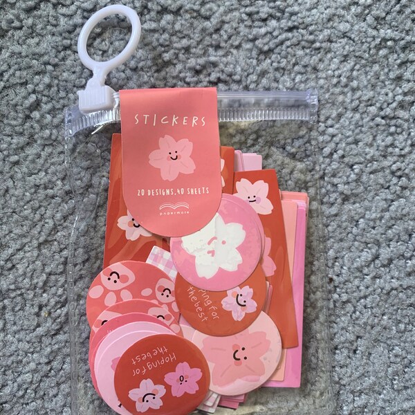 40 Sheets Papermore Series Stickers,paper Crafts,bullet Jouraling ...