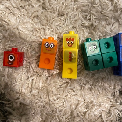 Numberblocks 0 100 Face and Body Stickers, Waterproof, Scratch and UV ...