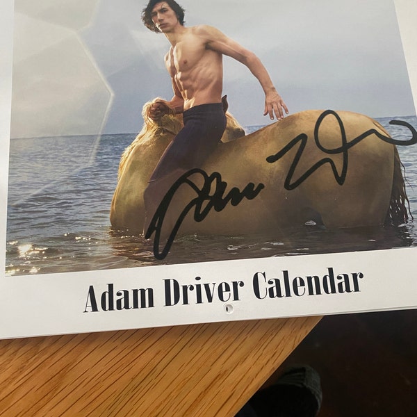 Pedro Pascal 2025 Wall Calendar With His Quotes and Signature Etsy