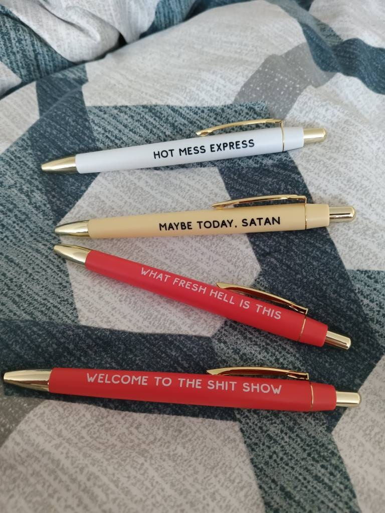 Welcome To The Shit Show Pen Set (funny)