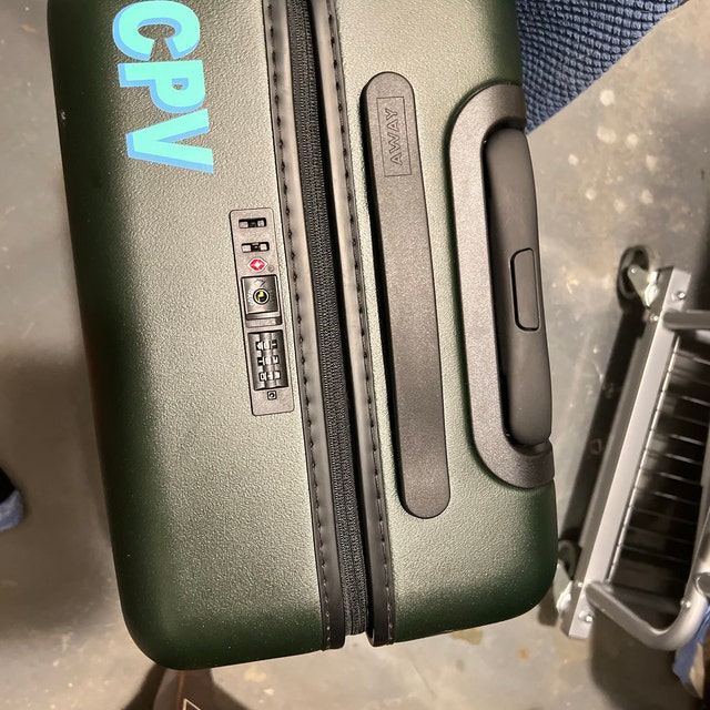 Double Layer Monogram Decal Luggage Monogram Sticker Layered 