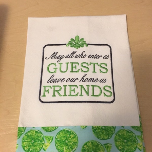May All Who Enter as Guests Leave Our Home as Friends- Instant Email ...