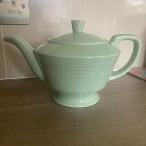 Wood's Ware Beryl Jasmine Iris Green Yellow & Blue Utility Wood's Ware Beryl Jasmine Iris Green Yellow & Blue Utility