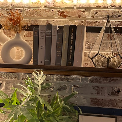 Decorative Book Book With Names on Spine Christmas Stamped - Etsy