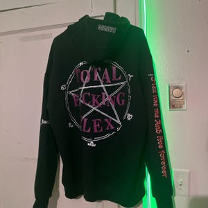 Osamason Total Fucking Flex Tour Hoodie Flex Musix Merch Hooded Sweatshirt