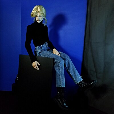 BJD ID75 Preorder Suits Set Silky Design Blazer Translucent Coat ...