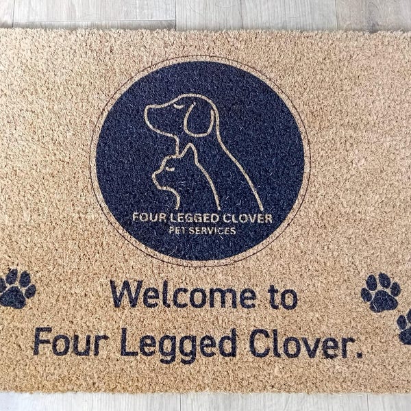 I Know You Are Here Version 2 - Personalized Custom Doormat