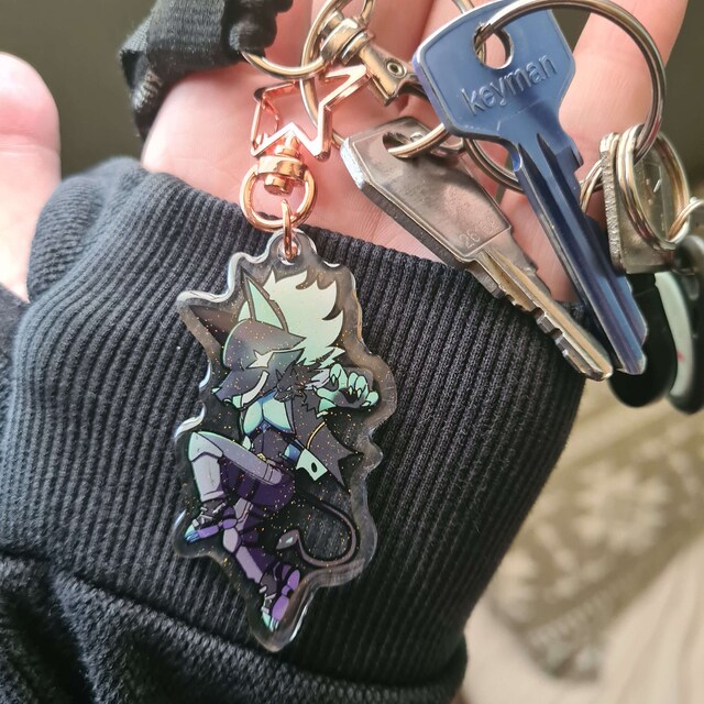 Cerberus Acrylic Keychain/charm | 2.5 Cerberus Acrylic Keychain/charm | 2.5