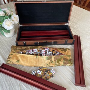 Mahjong Rack and Tile Storage Bag Set, Lined S076 - Etsy