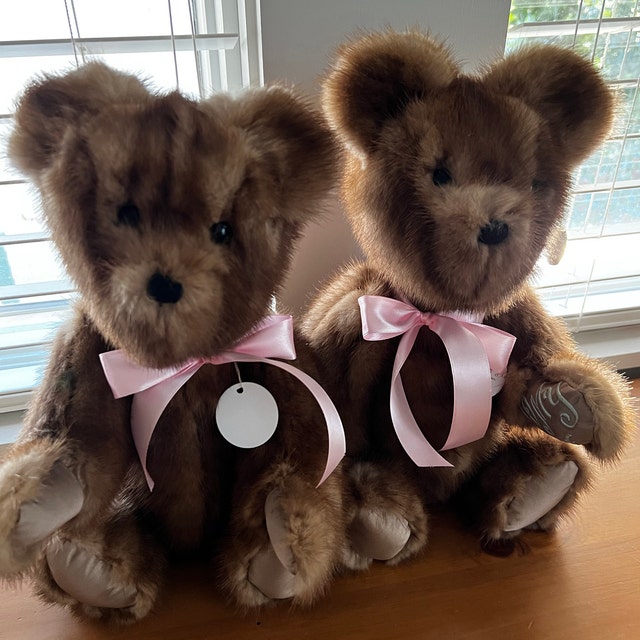 Custom Fur Teddy Bear Created From Your Coat, for a Keepsake or 