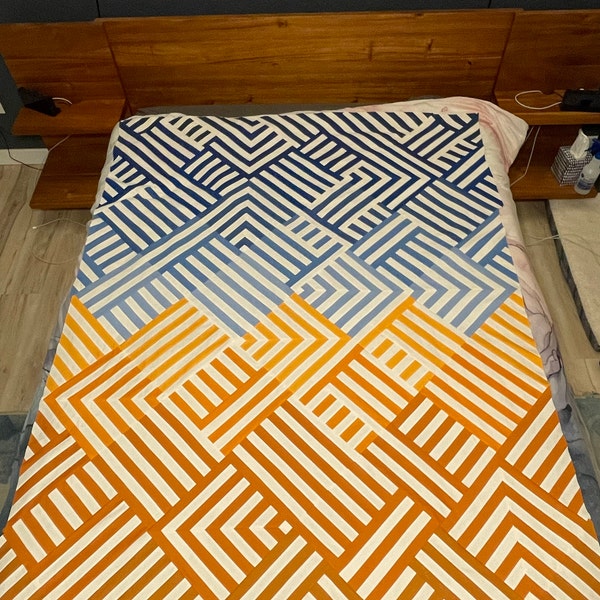 Interwoven Quilt Pattern - PDF Download - Etsy